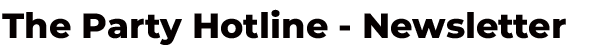 The Party Hotline – Newsletter Society of Single Professionals - Newsletter